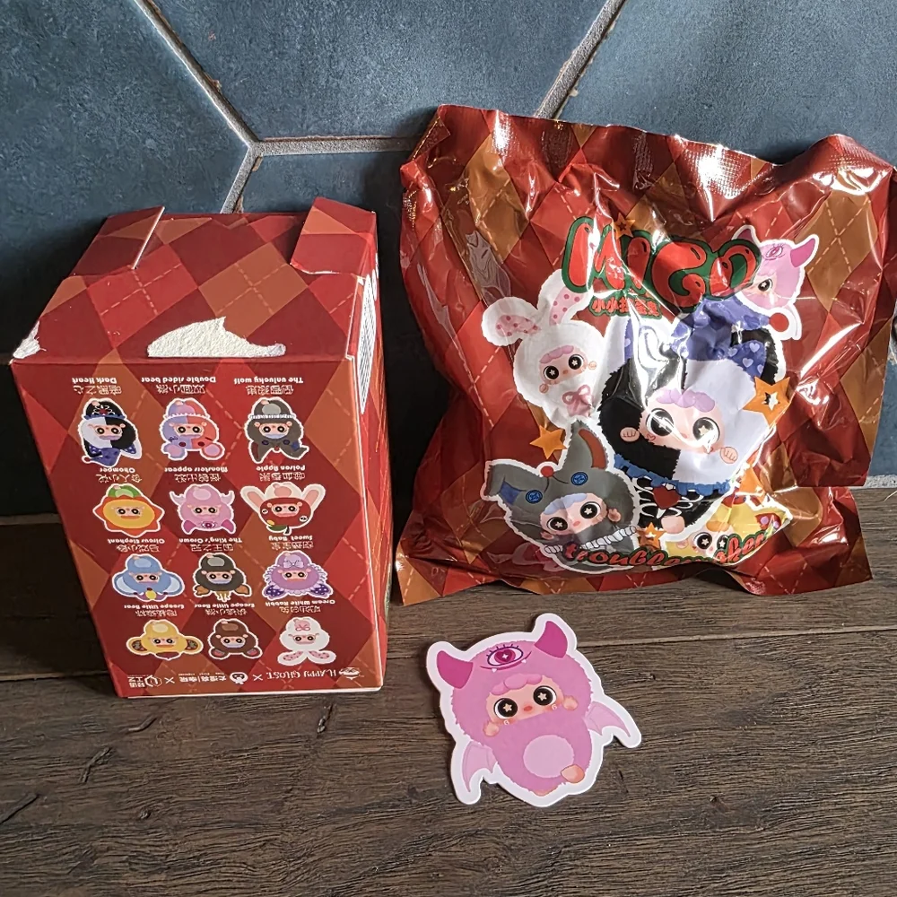 Migo Little Troublemaker Series Plush Blind Box CONFIRMED Monsters Appear
